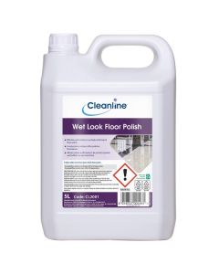 Cleanline Wet Look Floor Polish 5 Litre [Pack of 1]