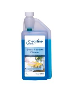 Cleanline Super Glass & Interior Cleaner Super Concentrate 1 Litre [Pack of 4]