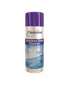 Cleanline Stainless Steel Cleaner 400ML [Pack of 12]