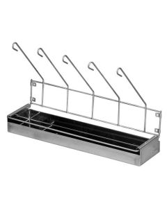Bristol Maid Rack - Drainage - Stainless Steel - 5 Urinals