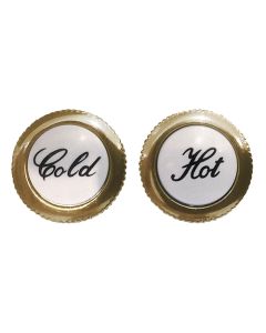DLG Replacement Screw In Tap Indicators - GOLD [Pack of 2]