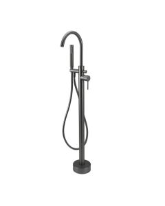 Sagittarius Ergo Graphite Grey Floor Standing Bath Shower Mixer & Kit [Pack of 1]