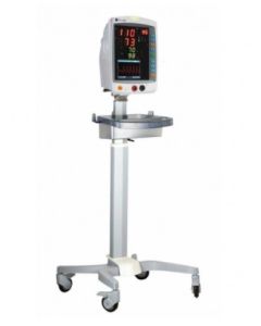 Nonin Rolling Stand with Basket and Multi-Fit Mounting Plate (to fit Creative & Table-top Monitors)