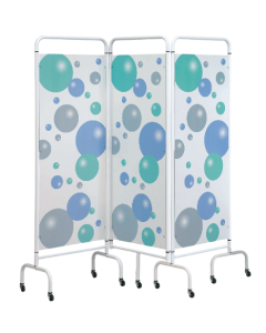 Three Panel Screen - Bubble Design [Pack of 1]