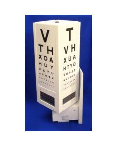 AW Manual Wall Mounted Rotating Eye Chart [Pack of 1]