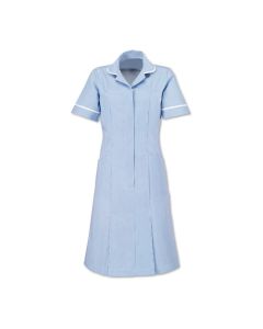 Striped Dress Blue/white Colour