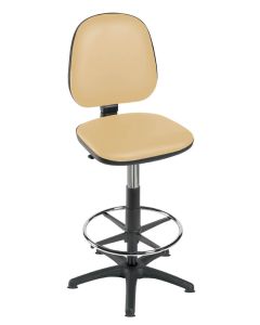 Sunflower High Level Gas-lift Chair with Foot Ring & Glides