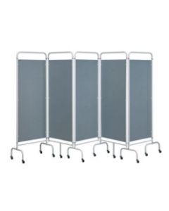 Sunflower Five Panel Screen - Silver [Pack of 1]
