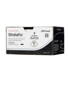 SXPP1A407 - 0 STRATAFIX SYMMETRIC PDS PLUS VIOLET 45CM CT-2 [Pack of 12]