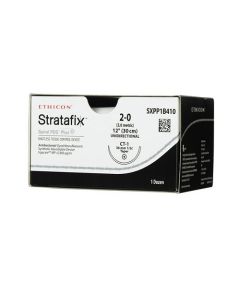 SXPP1B410 - 2-0 STRATAFIX SPIRAL PDS PLUS VIOLET 30CM CT-1 [Pack of 12]
