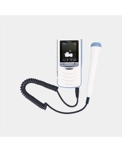 Fetal Doppler 2MHz with 2.4'' Screen & Water Proof Probe [Pack Of 1]