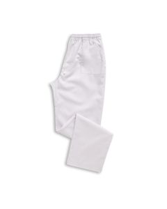 Smart Scrub Trousers White Colour