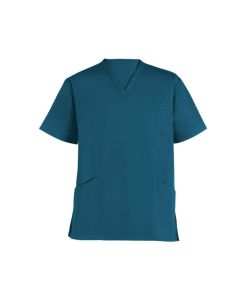 Smart Scrub Tunic Caribbean Blue Colour