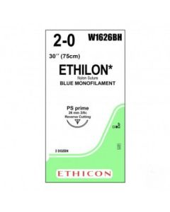W1626BH - ETHILON BLK 75CM M3 [Pack of 36]