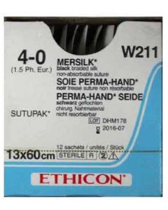 W211 - SILK BLK 13X60CM M1.5 [Pack of 12]
