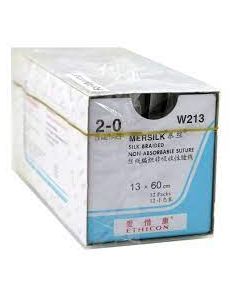 W213 - SILK BLK 13X60CM M3 [Pack of 12]