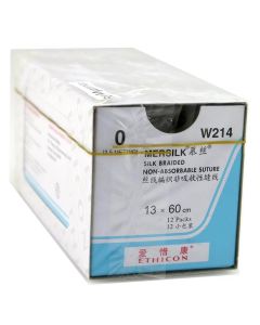 W214 - SILK BLK 13X60CM M3.5 [Pack of 12]