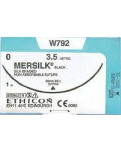 W792 - SILK BLK 100CM M3.5 [Pack of 12]