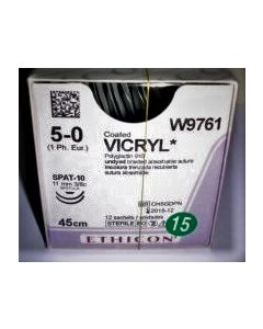 W9761 - VICRYL UND 45CM M1 [Pack of 12]
