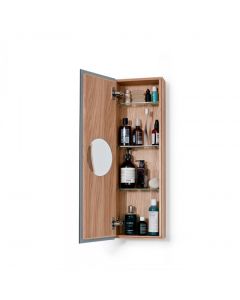 Wireworks Natural Oak 800 Zone Cabinet with Magnifier Mirror [Pack Of 1]