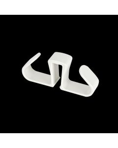 Provita Cable/ Tube-Holder For Medical Rail 25 ? 10 mm, Grey