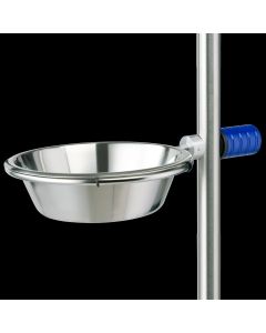 Provita Drip Bowl 2 Litres (300 x 200 x 100 mm), With Quick-Hand-Fastener, Stainless Steel / Aluminium, Blue