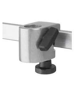 Provita Clamps With T-Screw, Socket 25mm, For Medical Rails, Aluminium