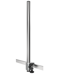 Provita Holder For Pumps, With Medical Rail Clamp, Stainless Steel