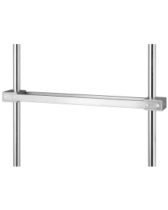 Provita Medical Rail, Double, 2 Clamps For Round Tube Dia. 25 mm, Stainless Steel / Aluminium, Length 400 mm