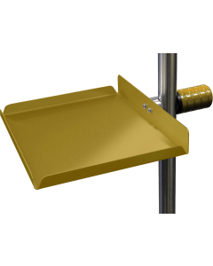 Provita Shelf 300 x 250 mm, With Quick-Hand-Fastener, Stainless Steel / Aluminium, Yellow