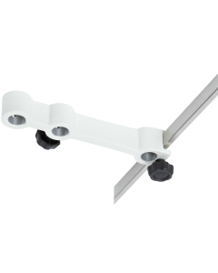 Provita Tube Arm For Two Tubes, For Medical Rails, Aluminium