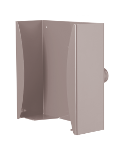 Provita Holder For Glove Dispenser, Double Version, With Quick-Hand-Fastener, Stainless Steel / Aluminium