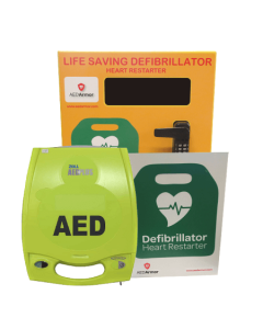 ZOLL AED Plus Fully Automatic with AED Armor Stainless Steel Cabinet - Locked