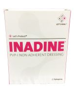 Inadine Povidone Iodine Non-Adherent Dressing 9.5cm x 9.5cm x 10