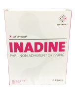 Inadine Povidone Iodine Non-Adherent Dressing 5cm x 5cm
