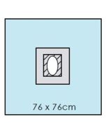 Drape 76cm X 76cm Fenestrated 6cm X 8cm - Sterile [Pack Of 30]