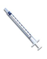 BD Plastipak 309628 1ml Syringe Concentric Luer Lock [Pack of 100] 