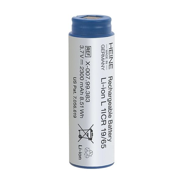HEINE Standard F.O.4 NT Laryngoscope Handle - Rechargeable Battery 3.5V Li-ion [Pack of 1]
