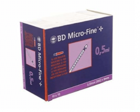 BD Microfine Insulin Syringe 8MMX30G [Pack of 100]