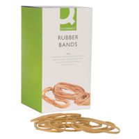 Q-CONNECT RUBBER BANDS 100G ASSORTED