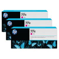 HP 771C MAG D/JET INK CART PK3 35