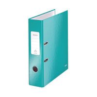 LEITZ WOW LEV ARCH FILE ICE BLUE P10