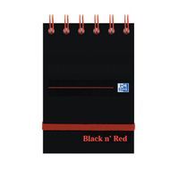 BLACK N RED A7 NOTEBOOK PACK 5