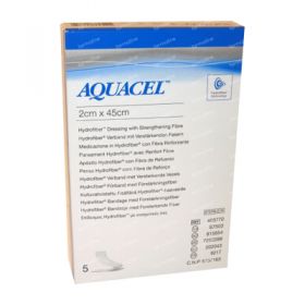 Aquacel (S7503) Sterile Wound Dressing 2cm x 45cm [Pack of 5]