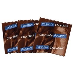Pasante Bulk Packs Chocolate Temptation Condom [Pack of 144]