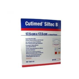 Cutimed Siltec B Dressing 17.5cm x 17.5cm [Pack of 5] 