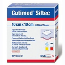 Cutimed Siltec 10cm x 10cm [Pack of 10] 