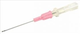 Peripheral Intravenous Cannula Non-winged - Pink, 20G x 32mm [Pack of 1]
