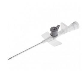 BD IV Cannula Sterile, Grey Size G16 With Injection Port