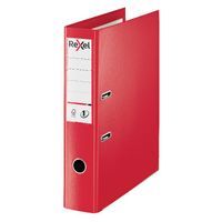 REXEL FLSCAP LEVER ARCH FILE PP RED